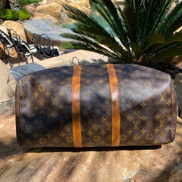 Beautiful Louis Vuitton Keepall traveler 45 monogram LV tote duffel bag - Picture 8 of 13